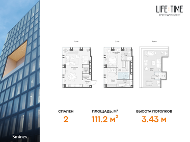 112,7 м², 3-комнатная квартира 150 000 000 ₽ - изображение 73