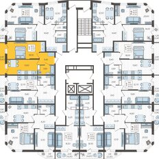 Квартира 43,7 м², 1-комнатная - изображение 2