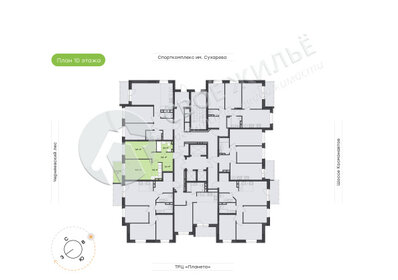 77,7 м², 4-комнатная квартира 11 200 000 ₽ - изображение 7