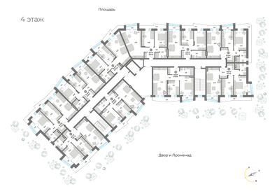 55,7 м², 2-комнатная квартира 7 200 000 ₽ - изображение 29