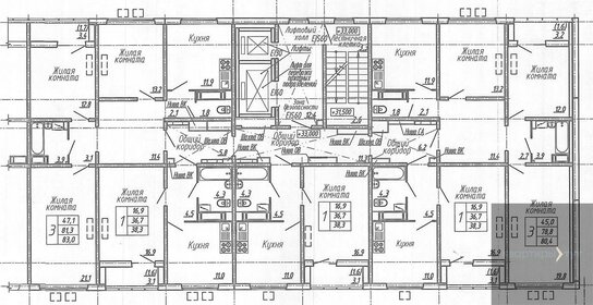 Квартира 83 м², 3-комнатная - изображение 2