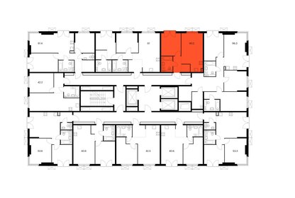 Квартира 40,2 м², 1-комнатная - изображение 2