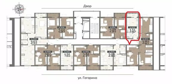 Квартира 19 м², студия - изображение 1