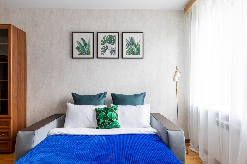 39 м², 1-комнатная квартира 2 800 ₽ в сутки - изображение 99