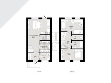 Квартира 91,8 м², 3-комнатная - изображение 1