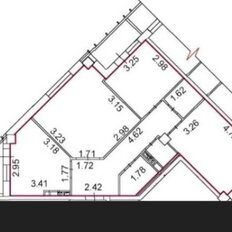 Квартира 72 м², 3-комнатная - изображение 2