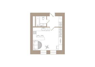 29,5 м², апартаменты-студия 4 218 500 ₽ - изображение 27