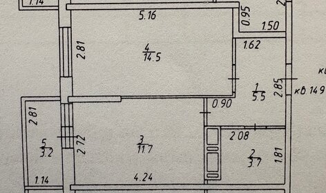 Квартира 36 м², 1-комнатная - изображение 1