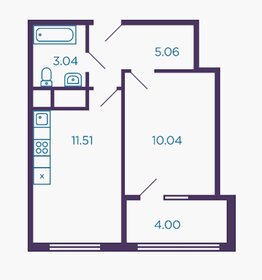 40,4 м², 2-комнатная квартира 7 200 000 ₽ - изображение 66