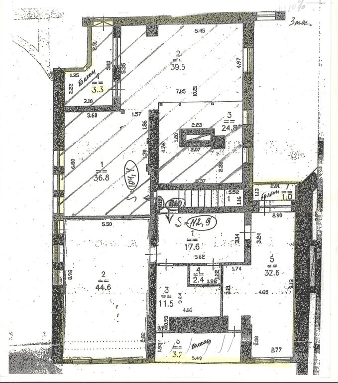 4-комнатная квартира: Нижний Новгород, улица Белинского, 62 (217 м²)