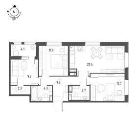 58 м², 2-комнатная квартира 7 770 000 ₽ - изображение 41