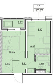 42 м², 1-комнатная квартира 3 270 000 ₽ - изображение 65