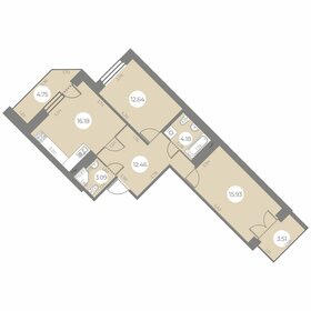 66,9 м², 2-комнатная квартира 13 950 000 ₽ - изображение 59