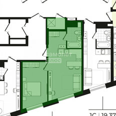 Квартира 40 м², 2-комнатные - изображение 2