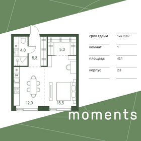 43 м², 1-комнатные апартаменты 19 000 000 ₽ - изображение 73