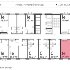 Квартира 37,4 м², 1-комнатная - изображение 2