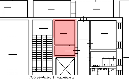 25,3 м², производственное помещение 17 457 ₽ в месяц - изображение 9