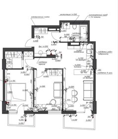 Квартира 59,5 м², 2-комнатная - изображение 1