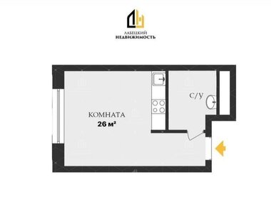Квартира 32,1 м², студия - изображение 1