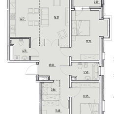 Квартира 108,6 м², 4-комнатная - изображение 2