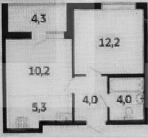 Квартира 37 м², 1-комнатная - изображение 1