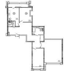 Квартира 122,4 м², 3-комнатная - изображение 5