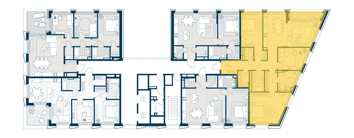 132,5 м², 4-комнатная квартира 164 167 504 ₽ - изображение 36