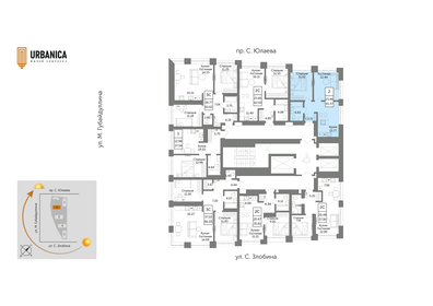 Квартира 45,4 м², 2-комнатная - изображение 2