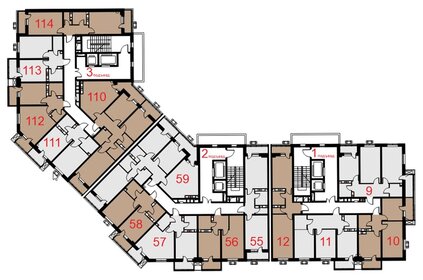 Квартира 49,2 м², 1-комнатная - изображение 2