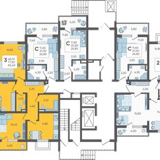 Квартира 82,4 м², 3-комнатная - изображение 2