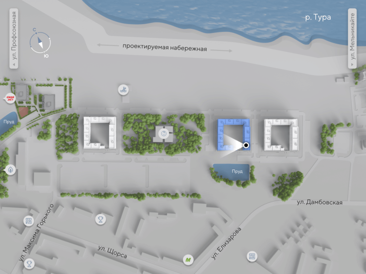 68,6 м², 2-комнатная квартира 8 500 000 ₽ - изображение 103