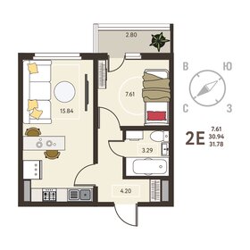 17,9 м², 1-комнатная квартира 1 580 000 ₽ - изображение 64