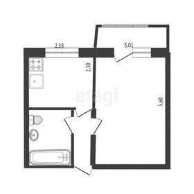 Квартира 37 м², 1-комнатная - изображение 1