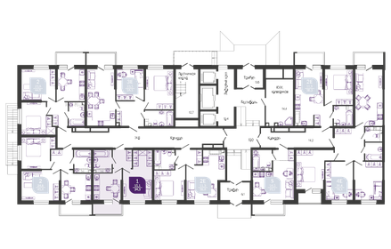 40 м², 1-комнатная квартира 4 200 000 ₽ - изображение 58