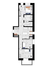 Квартира 79,9 м², 3-комнатная - изображение 3