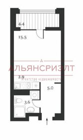 Квартира 27 м², 1-комнатная - изображение 1