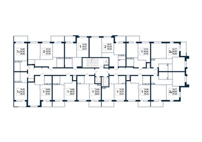 50,3 м², 1-комнатная квартира 5 030 000 ₽ - изображение 13