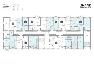 56,2 м², 2-комнатная квартира 7 220 415 ₽ - изображение 12