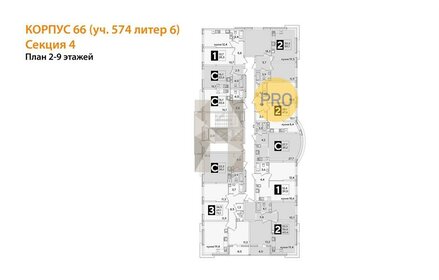 Квартира 22,6 м², студия - изображение 2