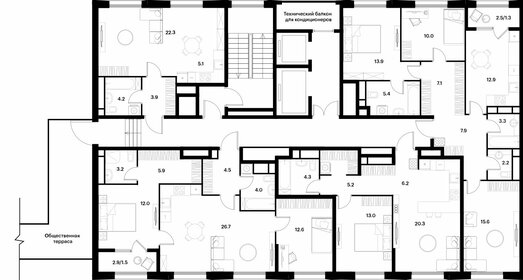50 м², 1-комнатные апартаменты 25 000 000 ₽ - изображение 75
