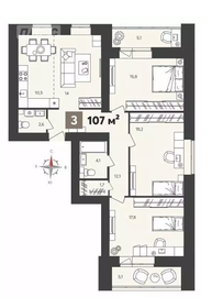 127 м², 4-комнатная квартира 10 900 000 ₽ - изображение 66