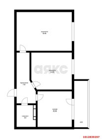 Квартира 56 м², 2-комнатная - изображение 1