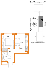 29,9 м², 1-комнатная квартира 2 850 000 ₽ - изображение 79