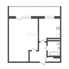 Квартира 28,5 м², 1-комнатная - изображение 4