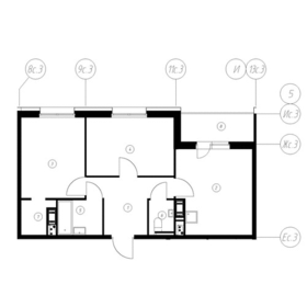 47 м², 2-комнатная квартира 6 900 000 ₽ - изображение 75