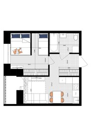 Квартира 37,2 м², 1-комнатная - изображение 3