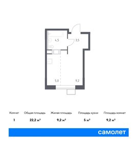 21 м², квартира-студия 6 750 000 ₽ - изображение 36