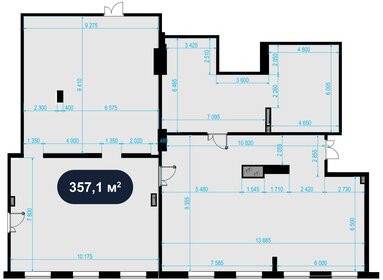 357,1 м², помещение свободного назначения - изображение 4