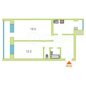 Квартира 54,9 м², 2-комнатная - изображение 5