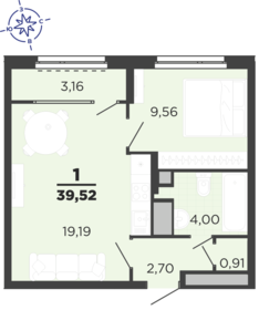 83,2 м², 3-комнатная квартира 6 600 000 ₽ - изображение 60
